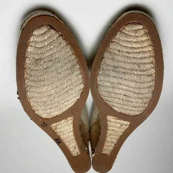 J.Crew Seville Wedge Espadrille Women's Shoes  Metallic Gold - Picture 11 of 12